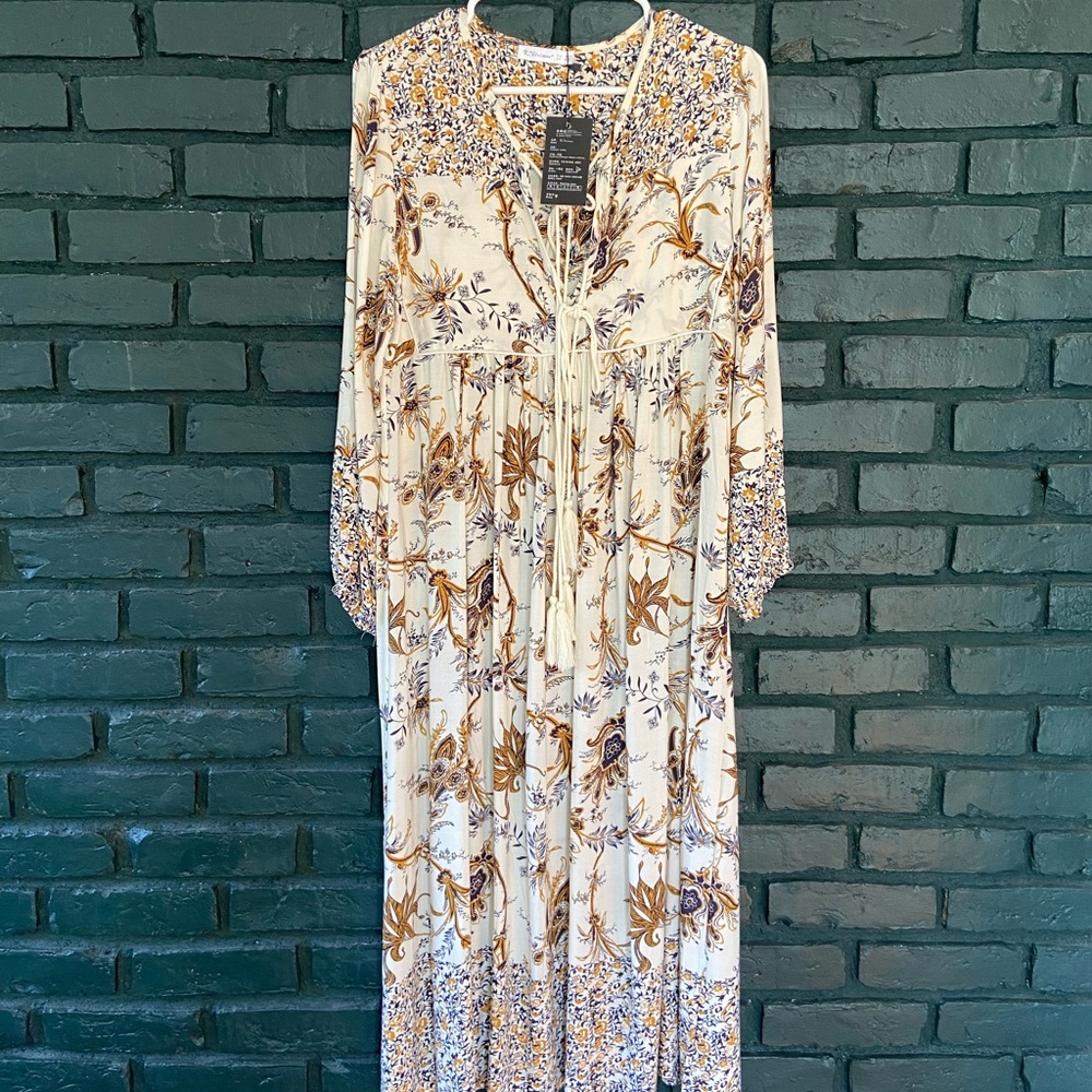 Boho maxi dress